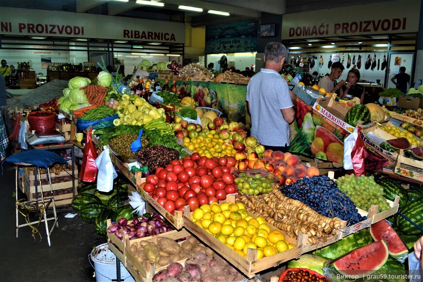 Зеленый рынок (Zelena pjaca) в Будве