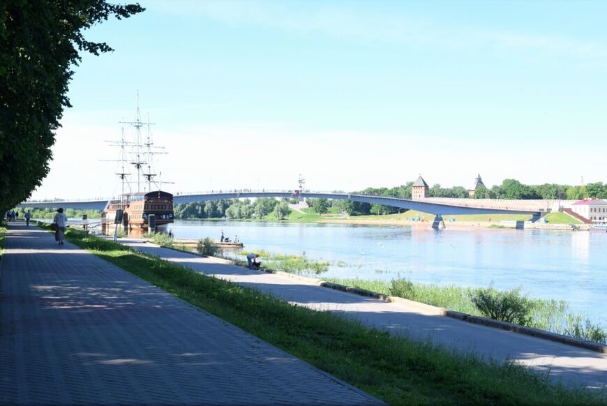 Великий новгород набережная