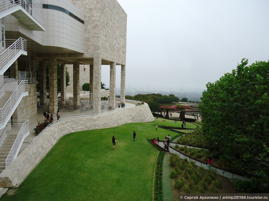 Музей миллиардера Гетти в Лос-Анджелесе