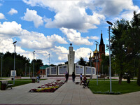 Мемориальный парк «Памяти героев-авиаторов» (Энгельс, Лётный городок)