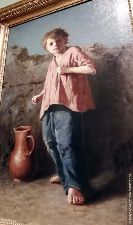 Перов В.Г. ( 1833-1882) Мальчик, готовящийся к драке.1866, Х,М