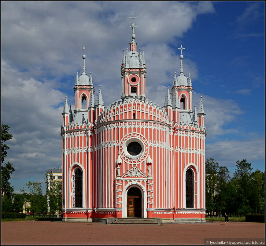 Чесменская церковь в Санкт-Петербурге. Фото из Интернета   