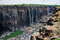 Обмелевший водопад Виктория