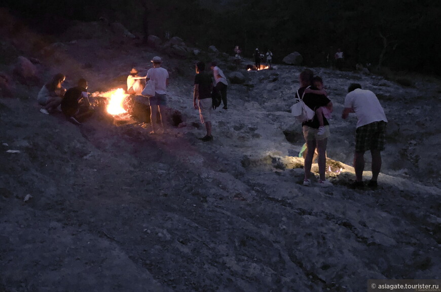 Древний танец огня на горе Химера