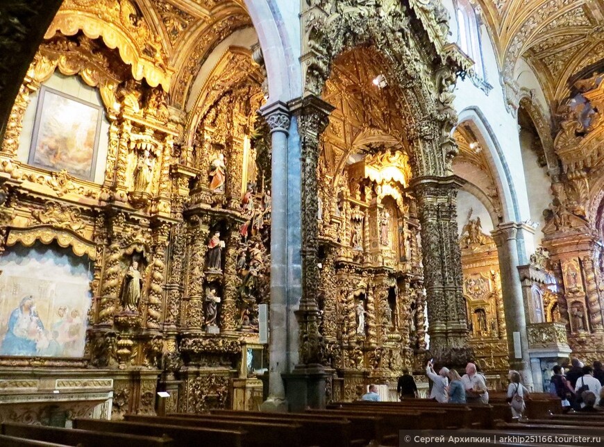 Собор Святого Франциска — золотая церковь Порту