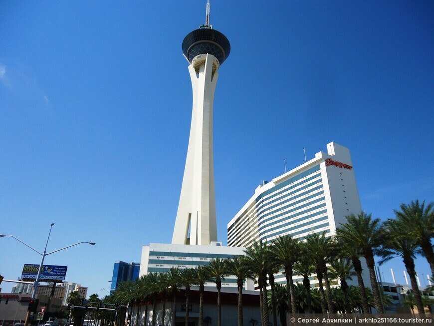 Самый высотный аттракцион в Мире — Биг Шот в казино-отеле в Лас-Вегаса — Стратосфере