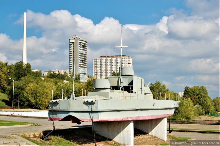 В память о Героях Волжской военной флотилии