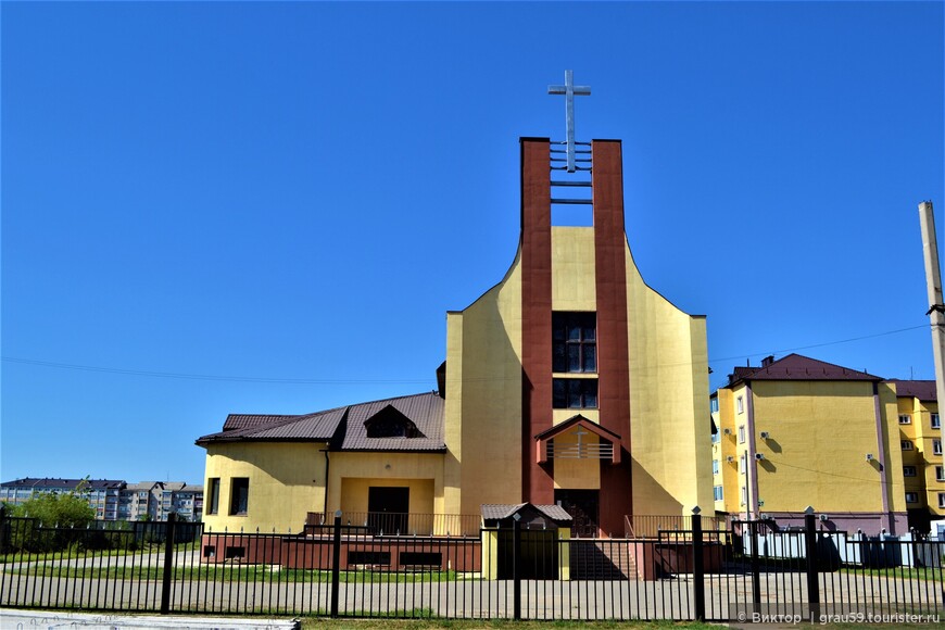Католический храм Уральска
