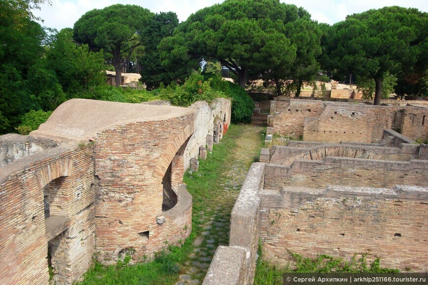 Археологический парк в Остии Антике в пригороде Рима — не хуже, чем в Помпеях