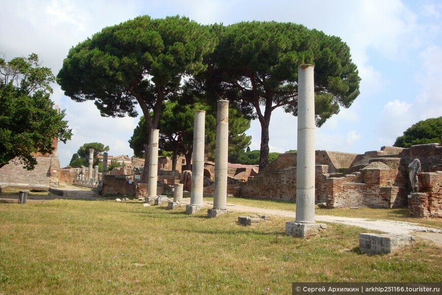 Археологический парк в Остии Антике в пригороде Рима — не хуже, чем в Помпеях