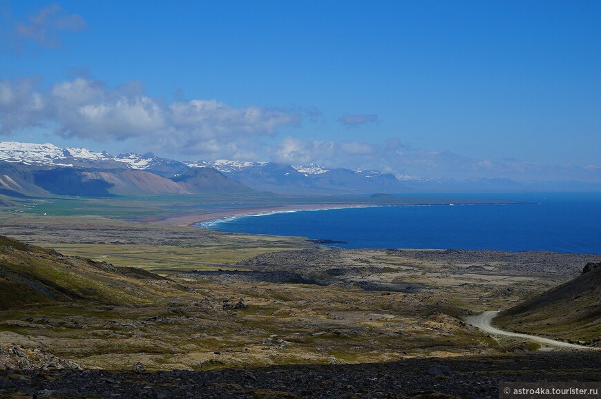 Вокруг Исландии с палаткой. Снайфедльснес, полуостров снежной горы с первозданной природой.