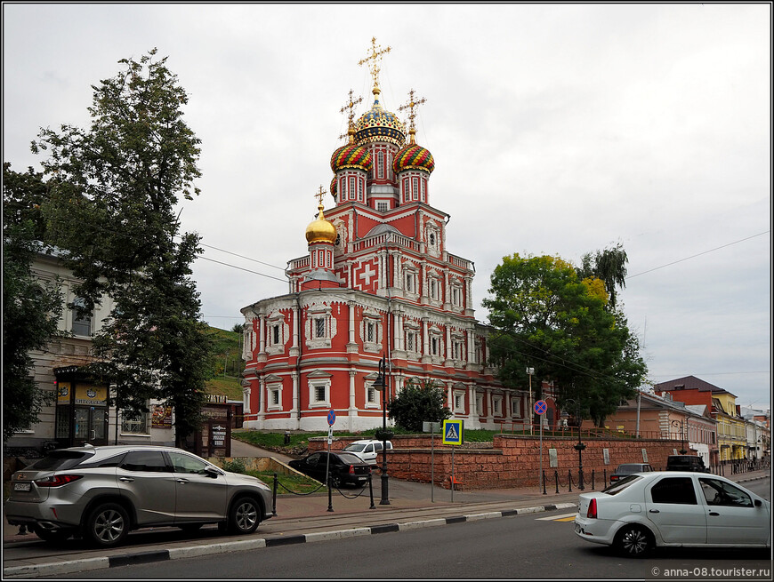 Рождественская (Строгановская) церковь в Нижнем Новгороде 