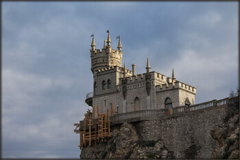 В Крыму завершена реконструкция дворца «Ласточкино гнездо»