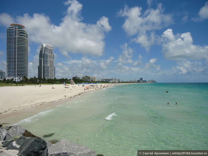Белоснежный и самый знаменитый — Южный пляж в Майами-Бич во Флориде