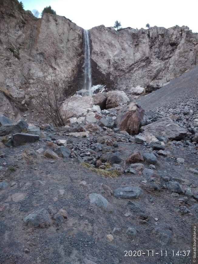 Гора Чегет и водопад Азау в один день