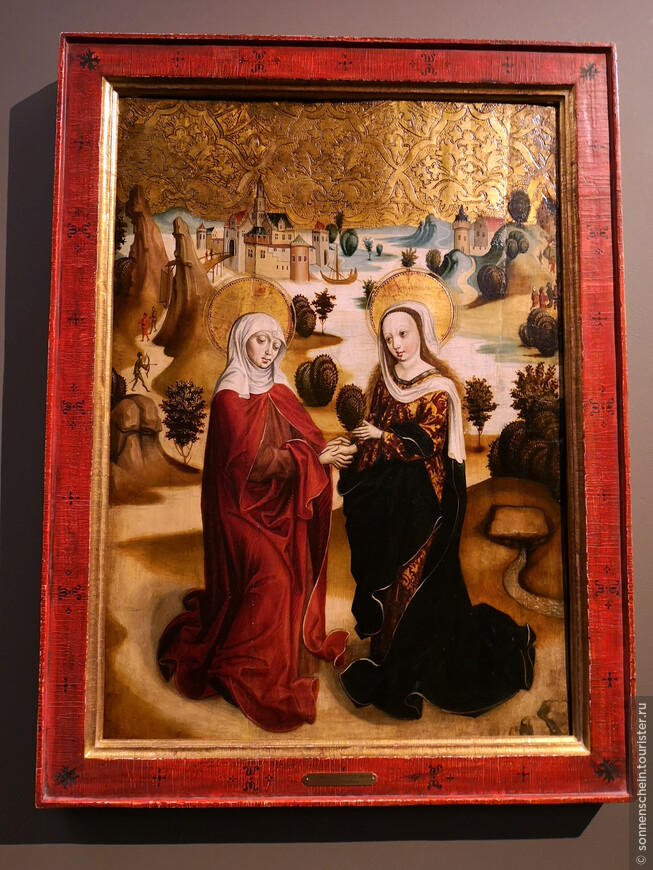Мария у Елизаветы (Симон Марейгл, 1500 г. Пустерталь)