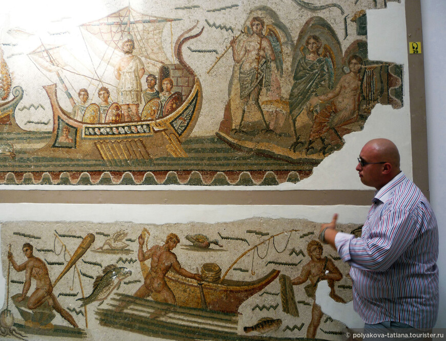 Самая большая в мире коллекция римской мозаики находится в Тунисе