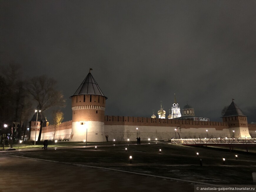 Набережная возле Кремля, Тула