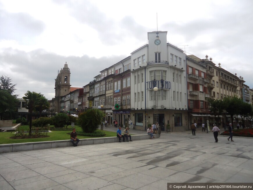 Площадь Республика — сердце исторического центра Браги