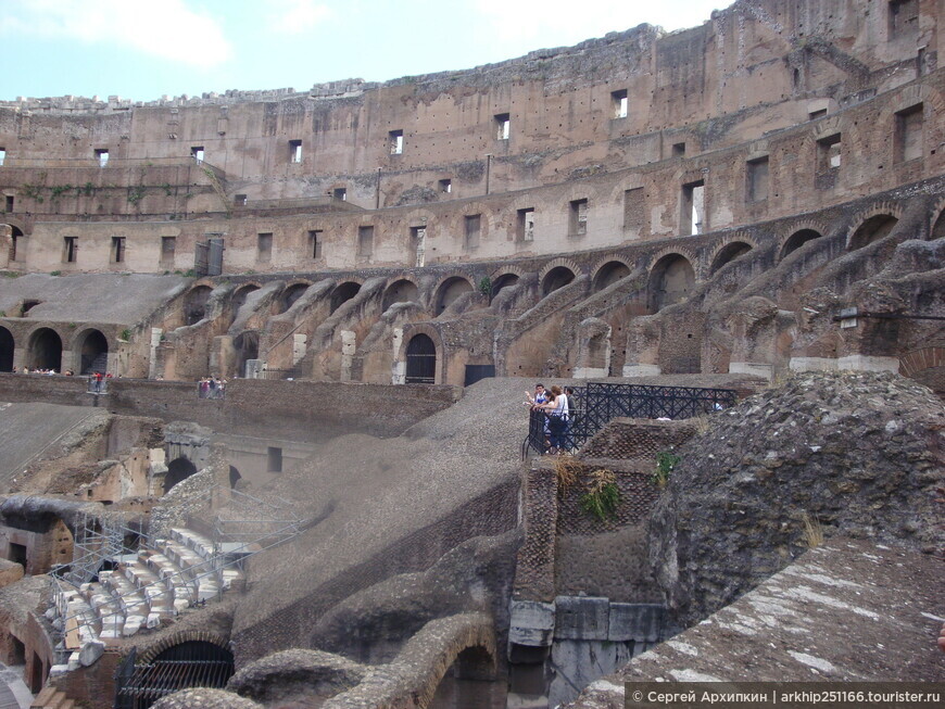 Главная античная достопримечательность Мира — Колизей
