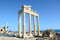 На фото — часть архитектурного ансамбля в Сиде. А вообще два из семи чудес света находятся на территории Турции — это храм Артемиды в Эфесе и Мавзолей в Галикарнасе. Чудеса, правда, в разрушенном состоянии