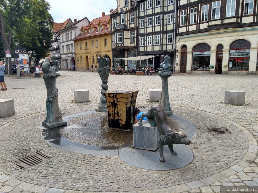 Гарц: Кведлинбург — город всемирного наследия. Часть VI. И про фонтаны ...