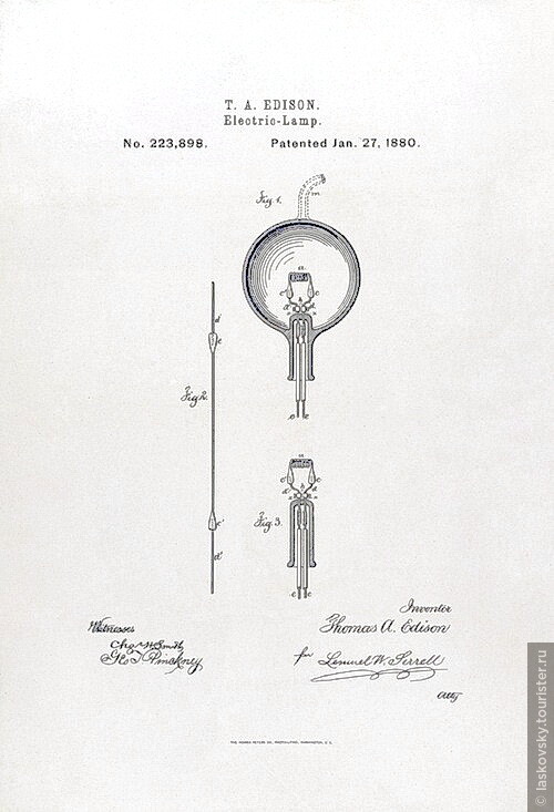Лампа Эдисона (фото из интернета)