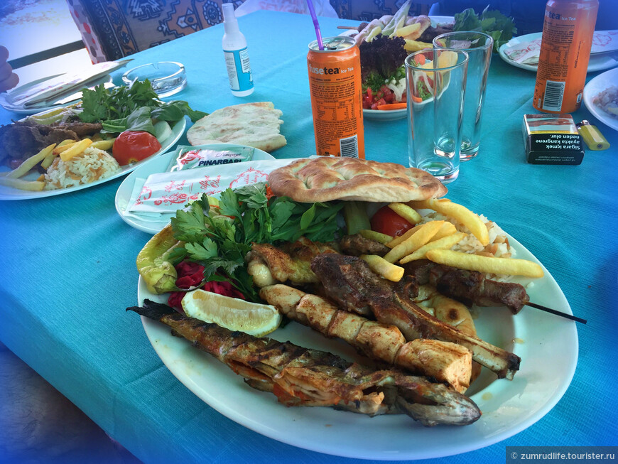 Отдых на природе в ресторане «Пынарбаши» на горной реке Димчай / Dimçayı «Pınarbaşı» Restaurant Alanya