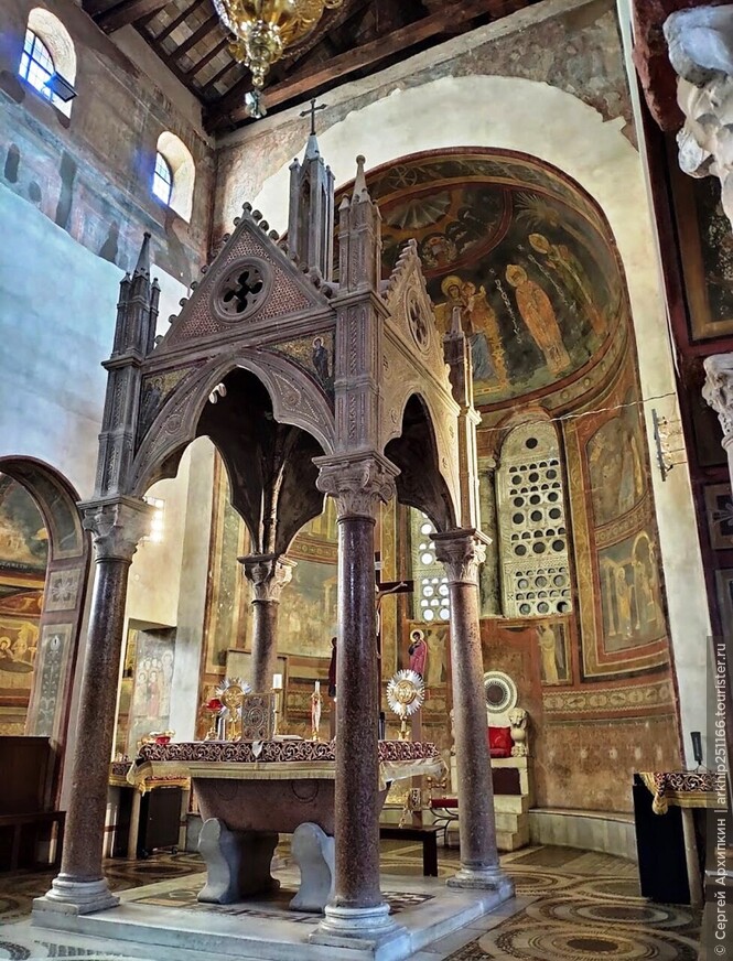 Церковь Санта-Мария ин Космедин с Устами Истины