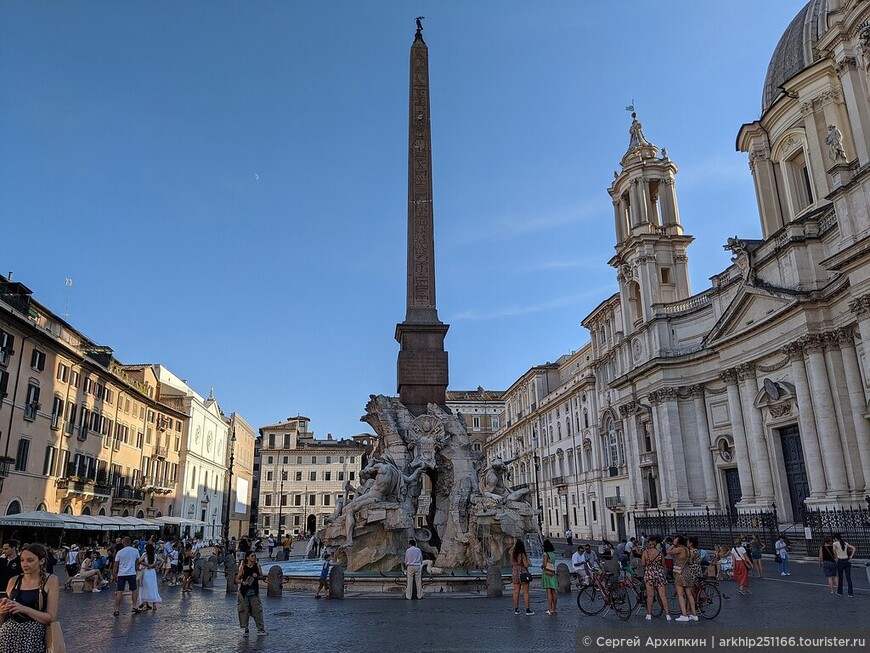 Фонтан Четырех Рек — самый красивый фонтан Бернини в Риме