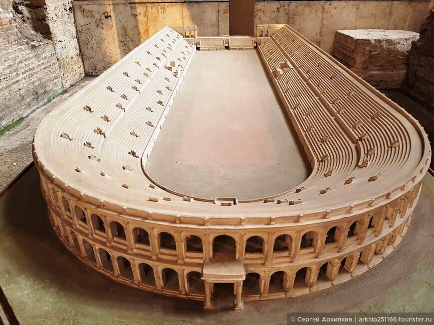 Площадь Навона — на месте бывшего античного ипподрома в Риме