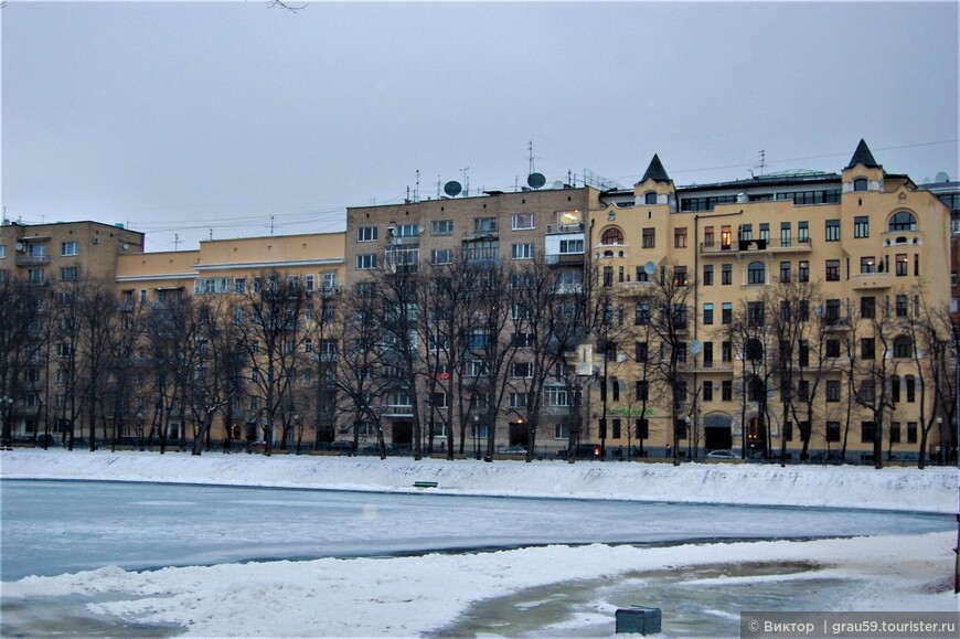 Прогулки по Москве. Зимним ранним утром в окрестностях Патриарших прудов