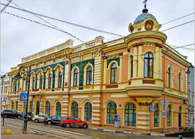 Здание Волжско-Камского банка в Нижнем Новгороде, построенное Бугровым (ул. Рождественская, 27)