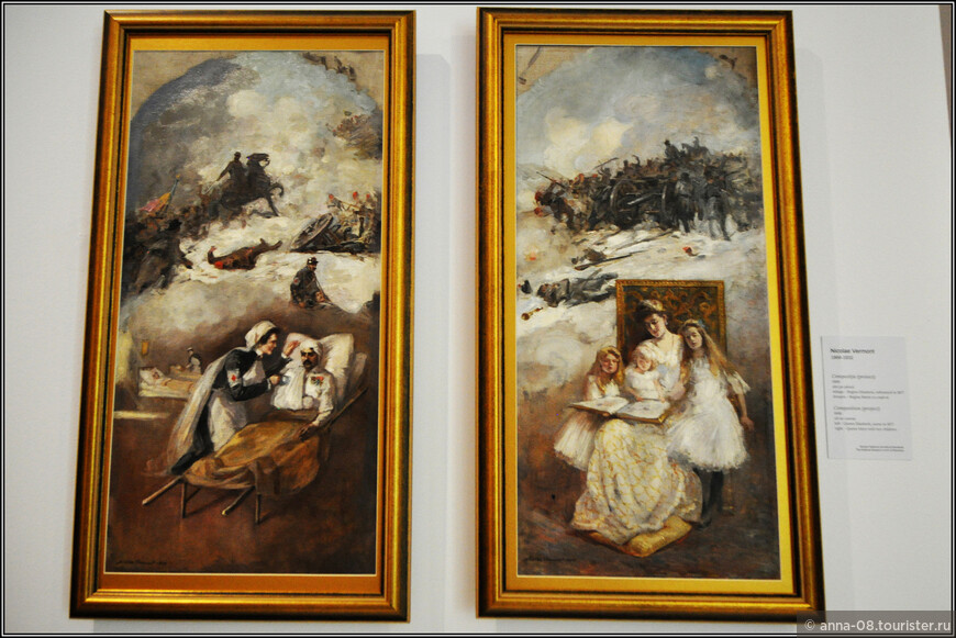 Работы румынского художника Николае Вермонта (1866-1932)