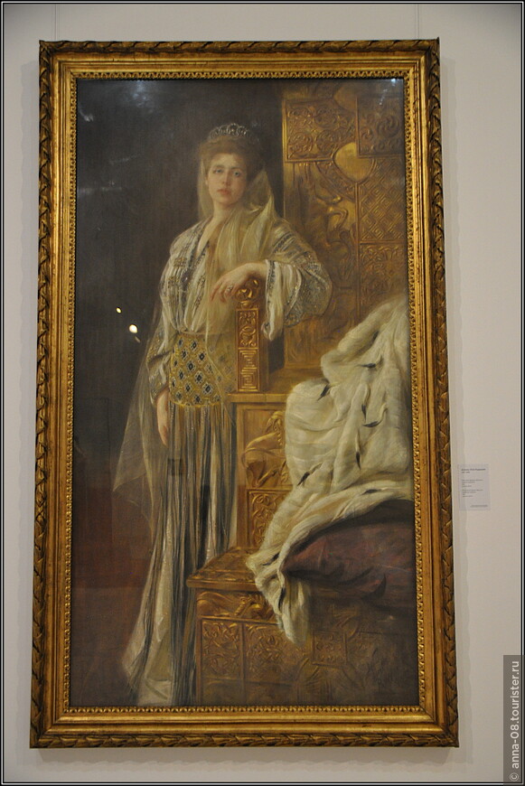 Портрет королевы Марии, 1901 г. Работа Antoine (Tini) Rupprecht (1867-1956)
