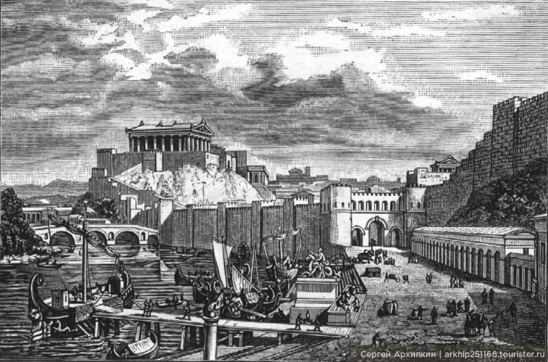 Капитолийский холм в Риме — один из семи холмов, на которых возник древний Рим