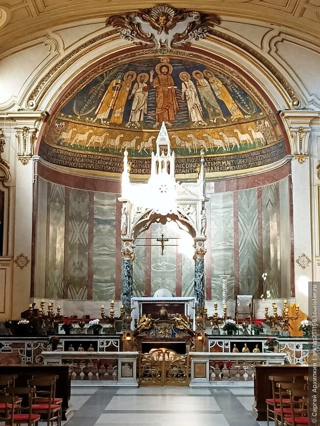 Церковь Санта Чечилия ин Трастевере в Риме