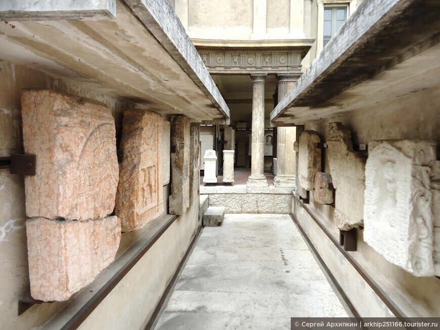 Музей-лапидарий Маффеи в Вероне — античное искусство