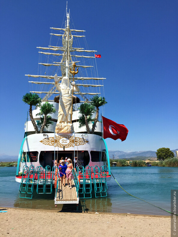Экскурсия на Яхте Harem Maldiv (Турция, Сиде)
