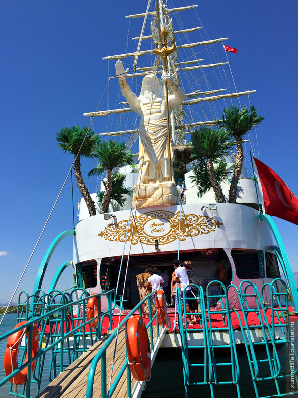Экскурсия на Яхте Harem Maldiv (Турция, Сиде)