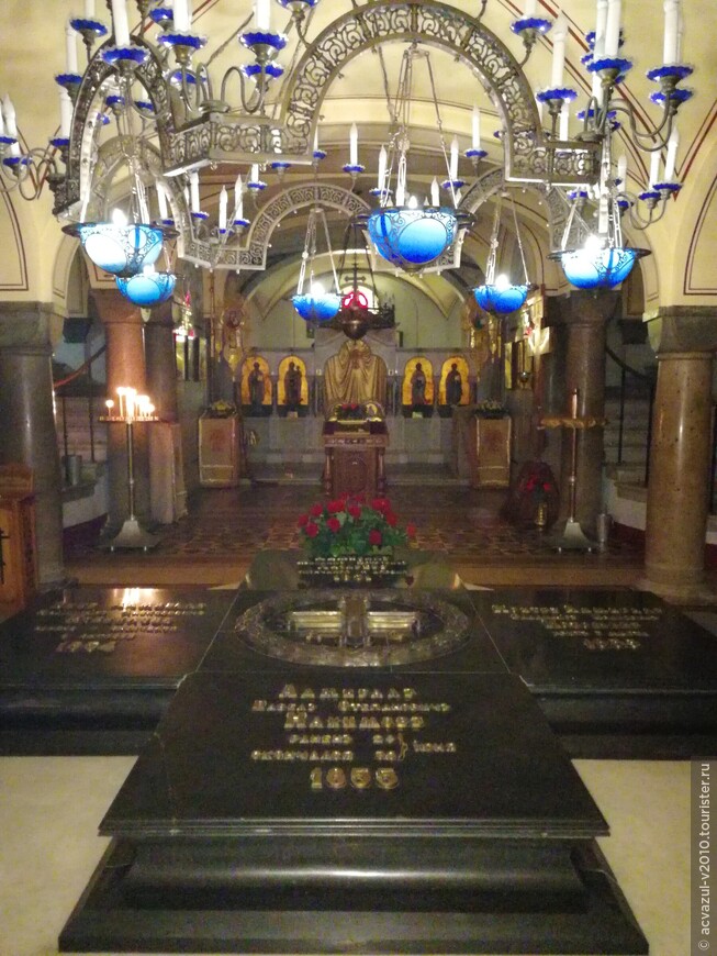Владимирский собор Севастополя. Место захоронения адмиралов