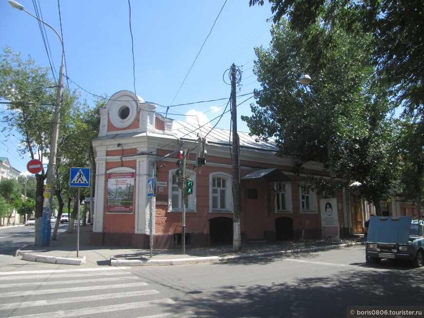 Музей художника в его родном городе, экспонатов маловато