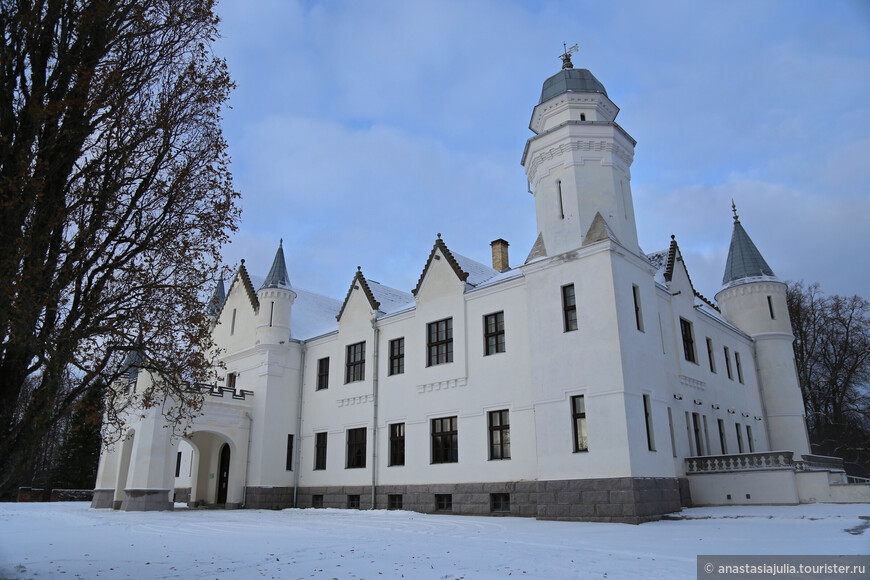 Сказочный замок в восточной Эстонии — усадьба Алатскиви