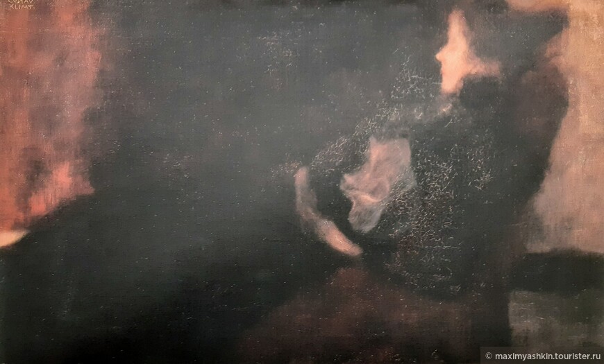 Густав Климт Дама у камина, 1898 г.