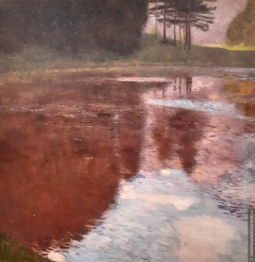 Густав Климт Утро на пруду в парке дворца Каммер, 1899 г.
