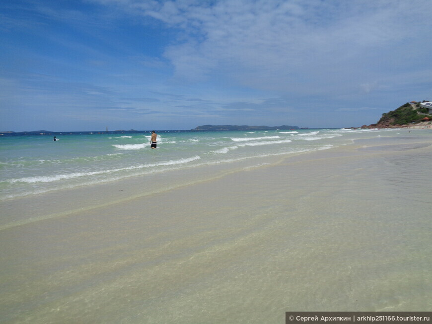 Пляж Самае на острове Ко Лан — один из лучших возле Паттайи