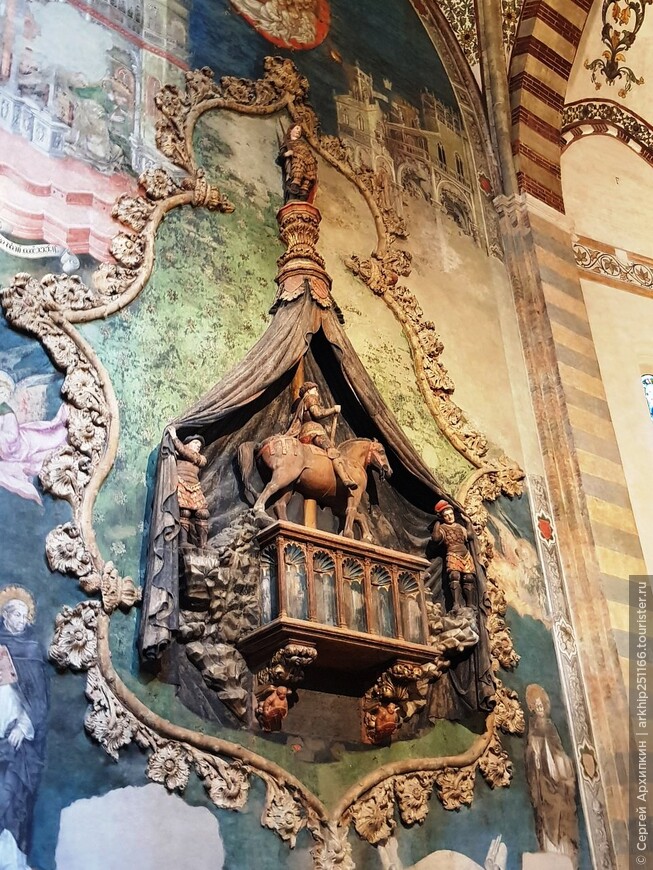 Средневековый собор Святой Анастасии в Вероне — шедевр итальянской готики 13 века