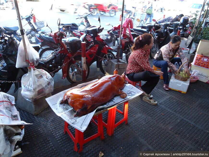 Центральный рынок Камбоджи в Пномпени