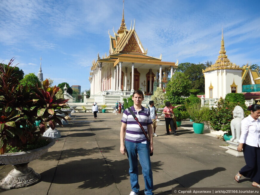 Королевский дворец в столице Камбоджи-Пномпени