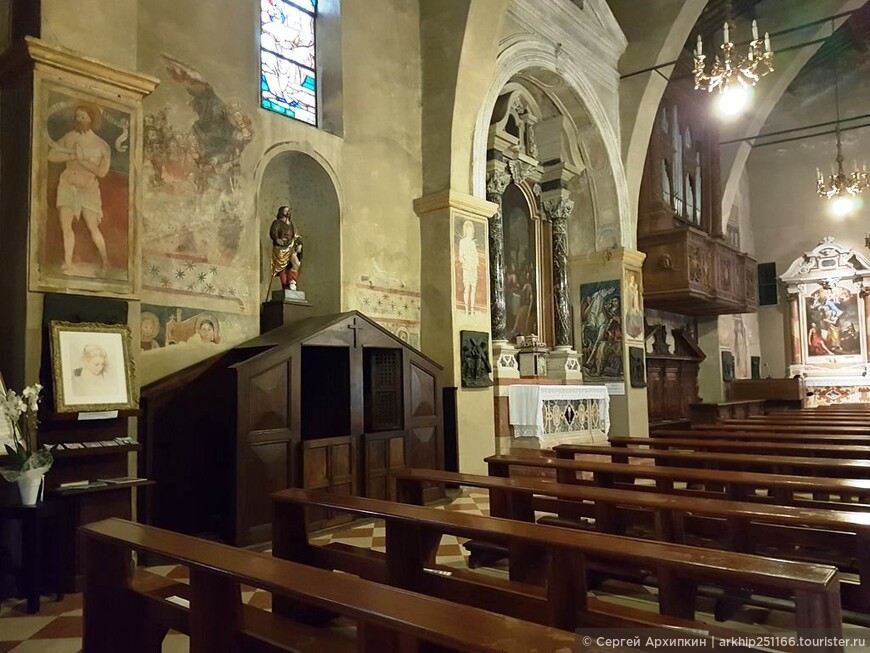Церковь Санта-Мария делла Неве — главный собор в Сирмионе